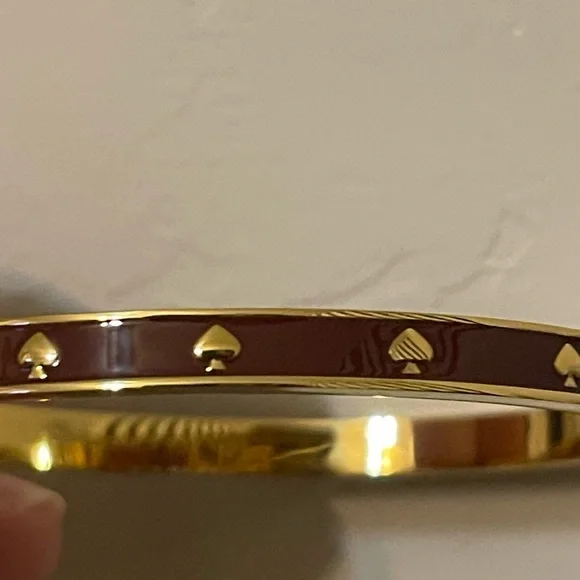 Kate Spade Gold and Brown Bangle - Picture 2 of 3
